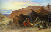 Bedouins in the Desert - Eugène-Alexis Girardet
