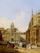 A View Of St Mark's Square - Edward Pritchett