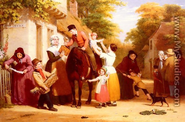 The Village Post Office - William Frederick Witherington