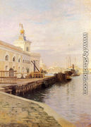 View Of Venice (The Dogana) - Julius LeBlanc Stewart