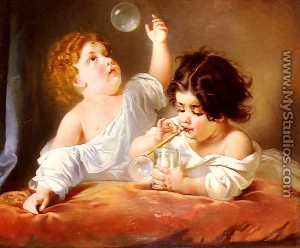 Blowing Bubbles - Henri Guillaume Schlesinger