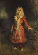 Marion Lenbach, the Artist's Daughter - Franz von Lenbach