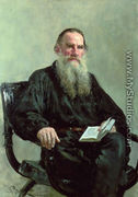 Portrait of Lev Tolstoy - Ilya Efimovich Efimovich Repin