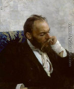 Portrait of Professor Ivanov - Ilya Efimovich Efimovich Repin
