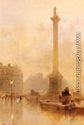 Nelson's Column In A Fog - Rose Barton