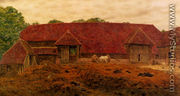 The Old Barn At Whitchurch - George Price Boyce