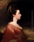 Portrait Of Harriet Gale, Mrs John Blanshard (1745-1822) - George Romney