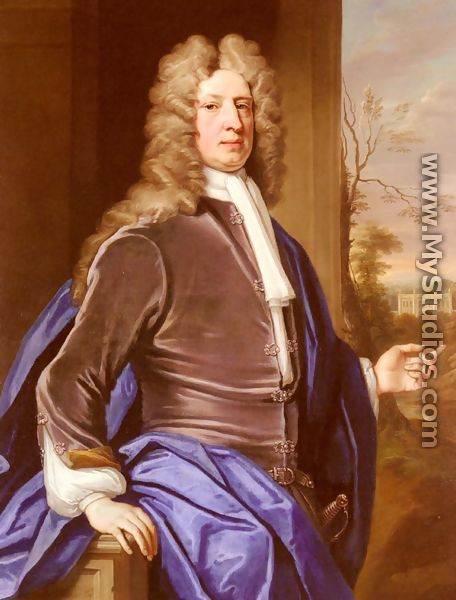 Portrait Of George Dodington - Thomas Gibson