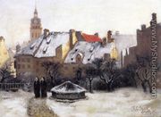 Winter Afternoon - Old Munich - Theodore Clement Steele