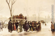 A Disturbance on Le Quai de Gesvres, Paris - Alphonse Cornet