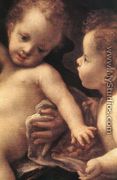 Virgin and Child with an Angel (detail) - Correggio (Antonio Allegri)