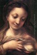 Virgin and Child with an Angel (Madonna del Latte) - Correggio (Antonio Allegri)