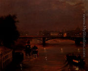 A Night On The Seine - Luigi Loir
