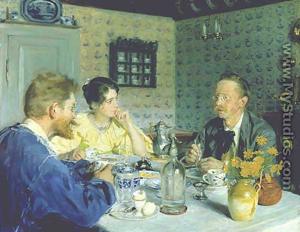 Almuerzo con Otto Benzon - Peder Severin Krøyer