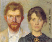 Retrato del matrimonio - Peder Severin Krøyer