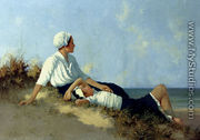 Girls On The Beach - Hermann Seeger