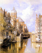 The Oudezijdsvoorburgwal, Amsterdam - Johannes Christiaan Karel Klinkenberg