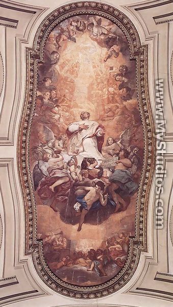Glory of St Eusebius - Anton Raphael Mengs