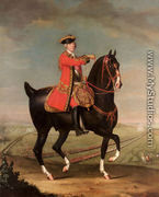 Equestrian Portrait of Field Marshal Sir Jean Louis Ligonier, 1st Earl Ligonier (1705-1770) - Daniel Morier