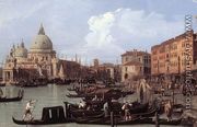 The Molo: Looking West (detail) - (Giovanni Antonio Canal) Canaletto