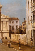 S. Francesco Della Vigna: Church And Campo - (Giovanni Antonio Canal) Canaletto