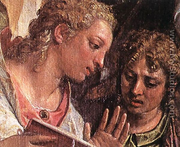 The Marriage of St Catherine [detail: 1] - Paolo Veronese (Caliari)
