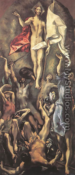 The Resurrection - El Greco (Domenikos Theotokopoulos)