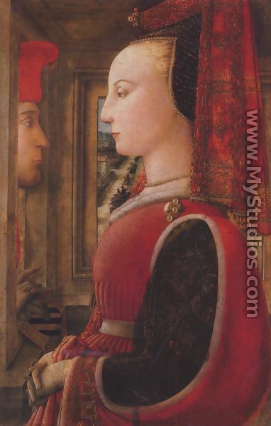 Two Figures - Filippino Lippi
