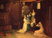 Playing with Baby - Francis Davis Millet