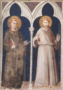 St Anthony and St Francis - Simone Martini
