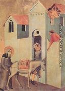 Beata Umilta Transport Bricks to the Monastery - Pietro Lorenzetti