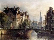 Capricio Sunlit Townviews In Amsterdam (Pic 1) - Johannes Franciscus Spohler
