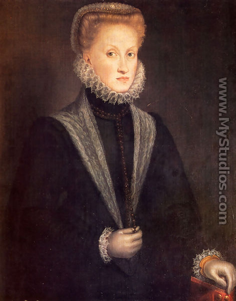 Anne Of Austria, Queen Of Spain - Sofonisba Anguissola