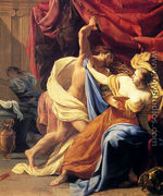 Lucretia And Tarquin - Simon Vouet