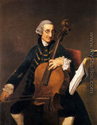 Portrait Of Giacomo Cervetto (1680-1783) - Johann Zoffany