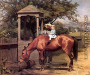 Equestrian portrait - Seymour Joseph Guy