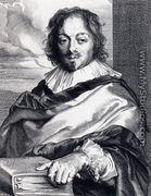 Portrait Of Constantijn Huygens - Paulus Pontius