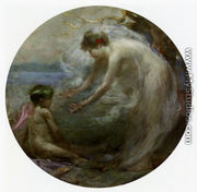 Venus And Cupid - Robert Fowler