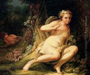 The Temptation Of Eve - Jean-Baptiste-Marie Pierre