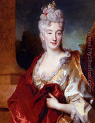 Portrait Of A Lady, Said To Be The Comtesse De Courcelles - Nicolas de Largillierre