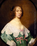 Portrait Of Elizabeth Pickering - Edward Bower