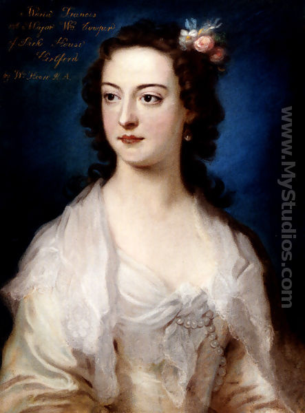 Portrait Of Maria Frances Cowper - William Hoare