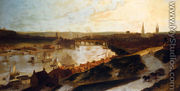View Of Newcastle On The River Tyne From St Ann's - William Daniell, R. A.