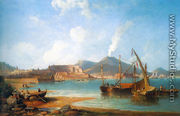 The Bay Of Naples With Vesuvius Beyond - James Wilson Carmichael