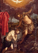 The Baptism Of Christ - Domenico Tintoretto (Robusti)