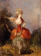 Lady Dancing With A Garland - Jean-Frederic Schall