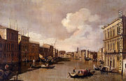 View Of The Grand Canal From The Palazzo Vendramin Calergi To San Geremia - Apollonio Domenichini