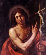 Saint John The Baptist - Giovanni Francesco Guercino (BARBIERI)