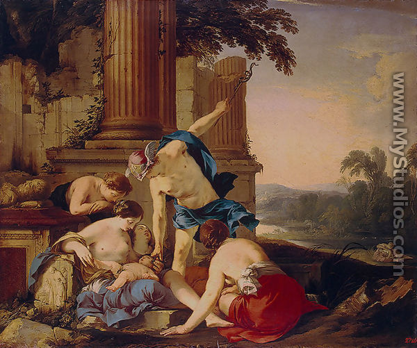 Infancy of Achilles - Laurent De La Hire