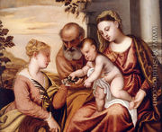 Holy Family With St. Catherine - Polidoro De Renzi